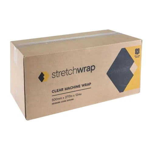Ultra Stretch Nano 55 Layer Clear Cast Machine Wrap - 12mu, 500mm
